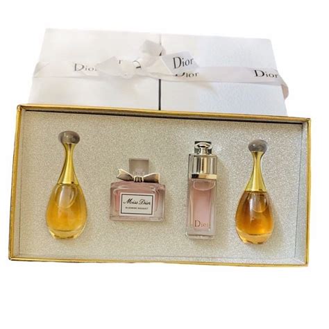 dior women's perfume gift set|miniature dior perfume gift sets.